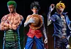 1/6 Scale Sky Island Sanji & 3D2Y Monkey D. Luffy - ONE PIECE Resin Statue - Dream Studios