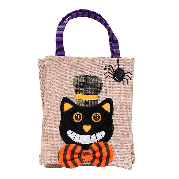 Halloween Bags Tote Bags Pumpkin HandBag Halloween Candy Bag