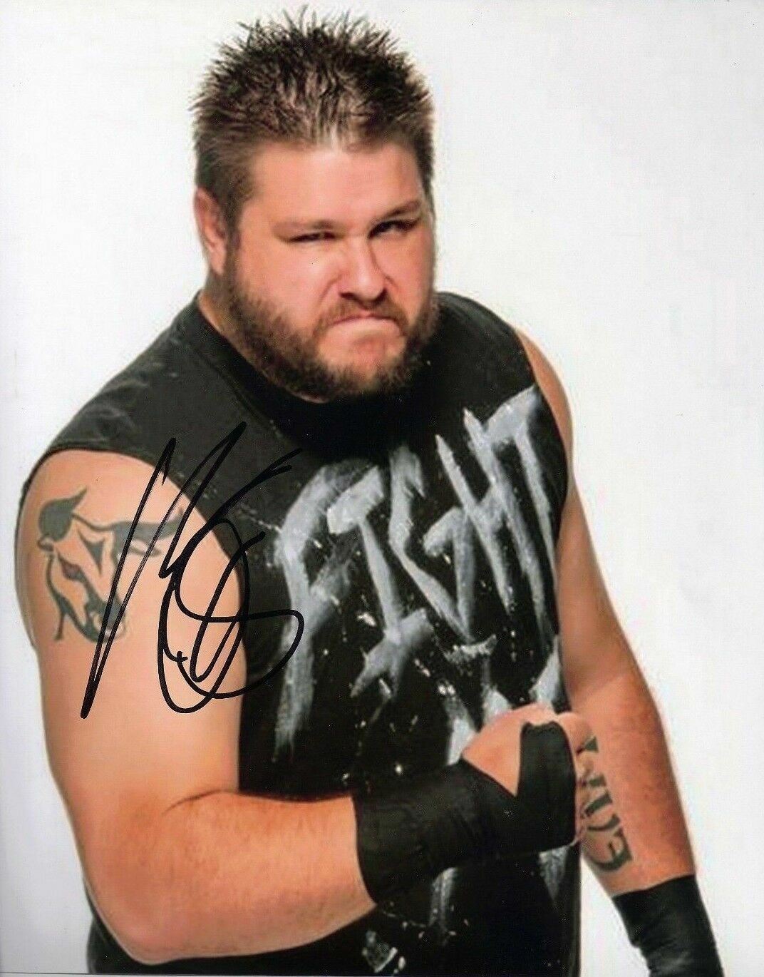 Kevin Owens Signed 10X8 Photo Poster painting WWE Genuine Signature AFTAL COA (7009)