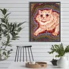 Diamond Painting-DIY Full Round Drill Retro Cat