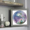 Moon Sky-14CT Stamped Cross Stitch 34*34cm/13.39*13.39in(Brand) tapestrymarket