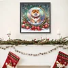 Globe De Noël Chow Chow-Ronde Drill Diamond Painting-40*40CM