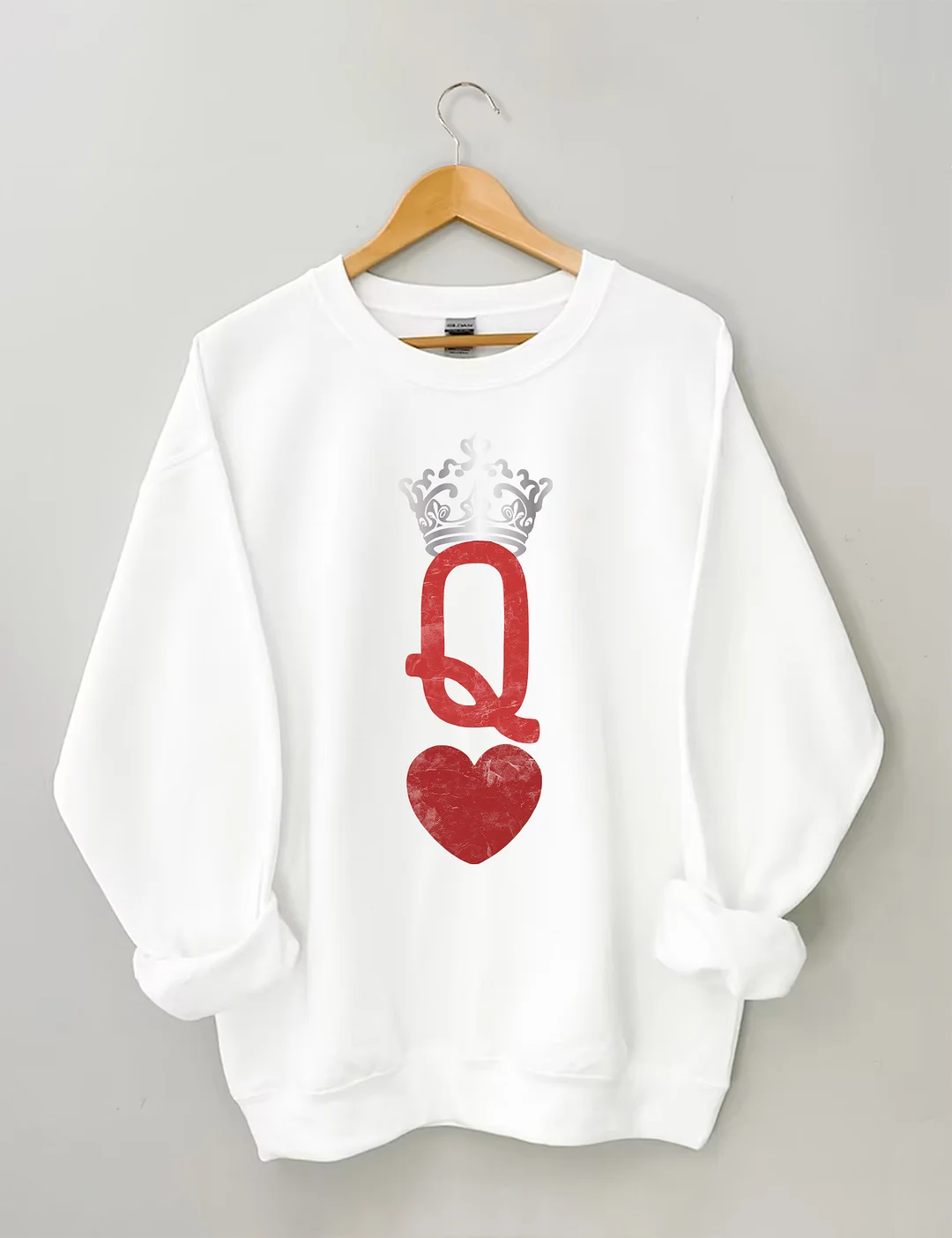 Queen Of Hearts Sweatshirt