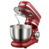 6-speed 4L Stainless Steel Bowl 1200W Powe Kitchen Food Stand Mixer Cream Egg Whisk Whip Dough Kneading Mixer Blender Machine
