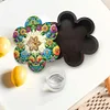 (US Local)Diamond Painting Storage Box Garden Flower DIY Sundries Organizer Case Kit