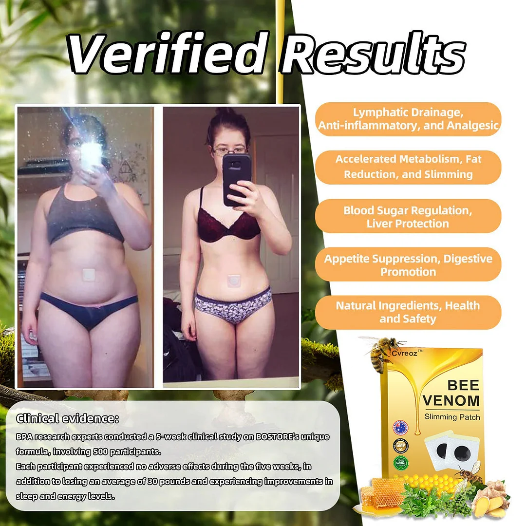 👩&zwj;⚕️👩&zwj;⚕️ 𝐂𝐯𝐫𝐞𝐨𝐳&trade; 𝐁𝐞𝐞 𝐕𝐞𝐧𝐨𝐦 𝐒𝐥𝐢𝐦𝐦𝐢𝐧𝐠 𝐏𝐚𝐭𝐜𝐡 🔥 (𝐟𝐨𝐫 𝐚𝐥𝐥 𝐥𝐲𝐦𝐩𝐡𝐚𝐭𝐢𝐜 𝐩𝐫𝐨𝐛𝐥𝐞𝐦𝐬 𝐚𝐧𝐝 𝐨𝐛𝐞𝐬𝐢𝐭𝐲)