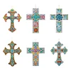 Pendentif acrylique croix diamant bricolage