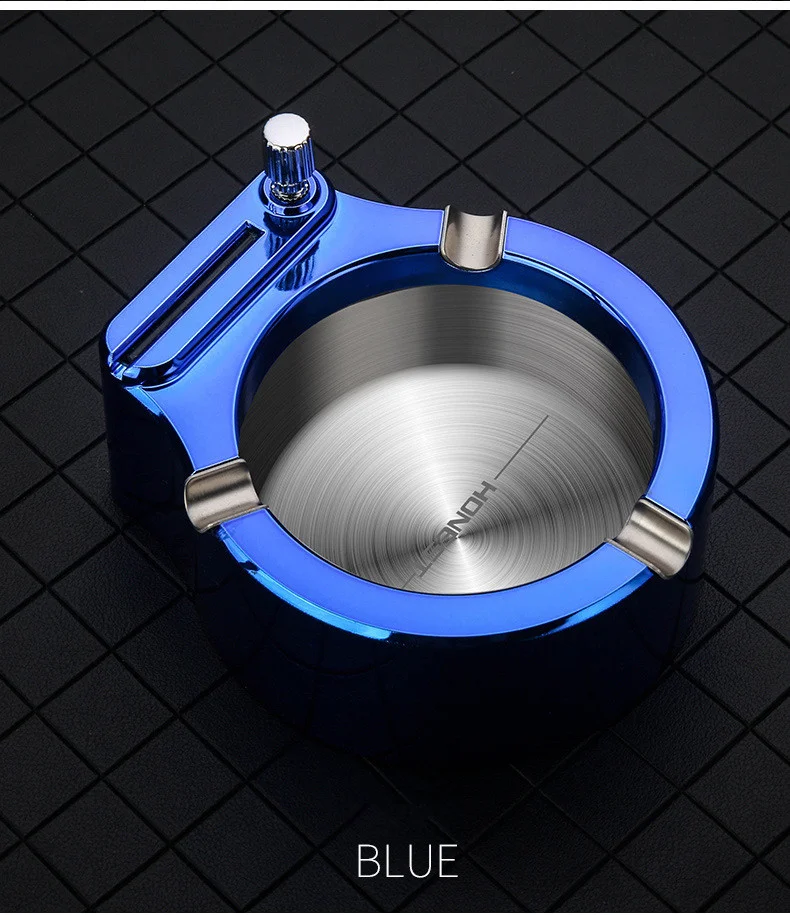 Metal Zinc Alloy with Ignition Personality Ashtray