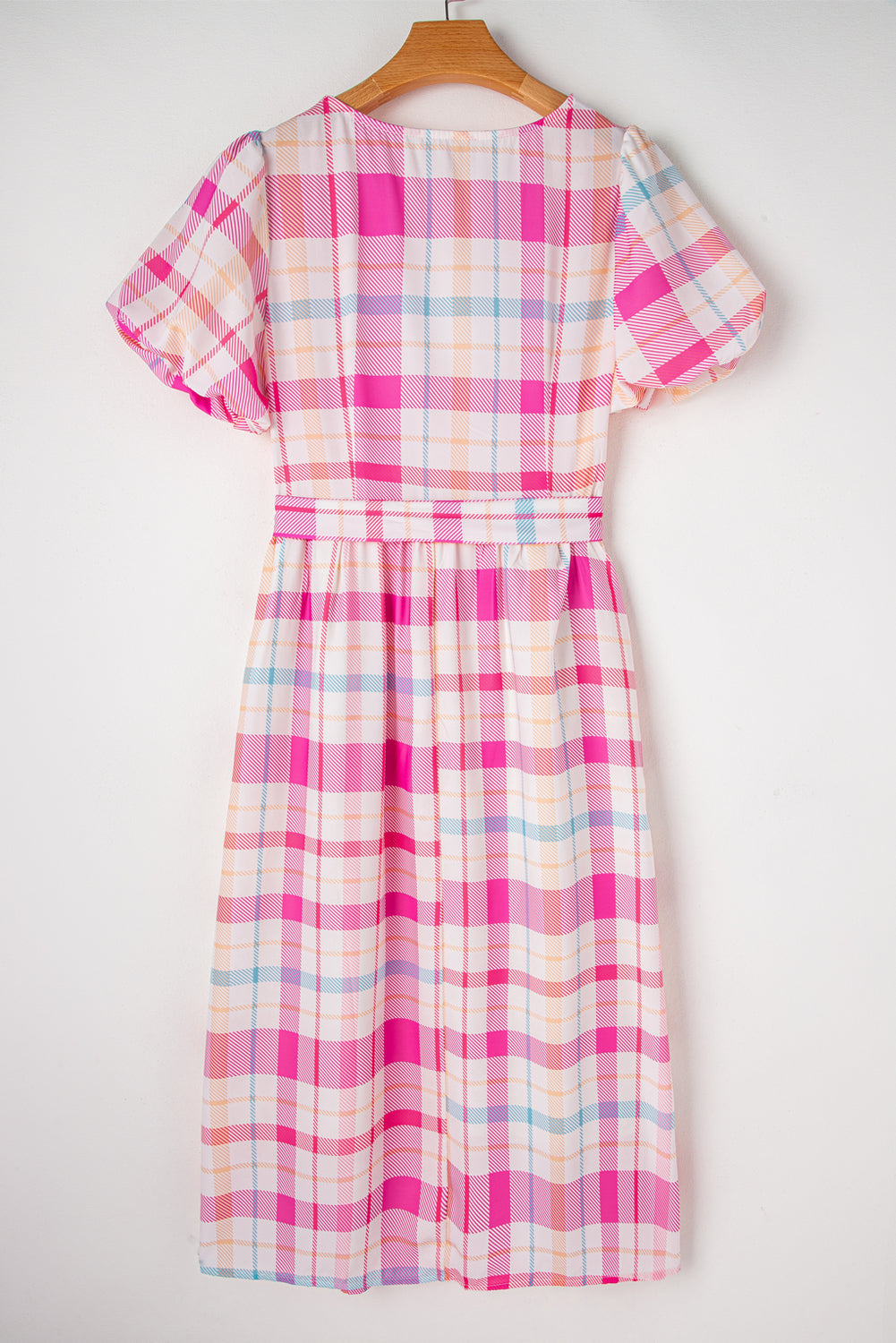 Charming Plaid Dress
