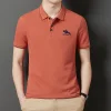 Men's Summer Cotton Short Sleeve Polo Shirt