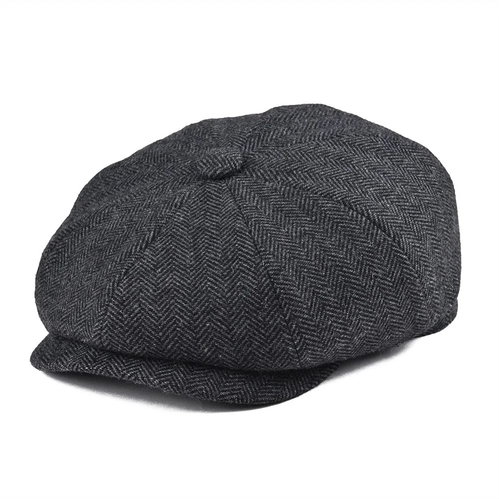 "Taylor" Newsboy Wool Cap