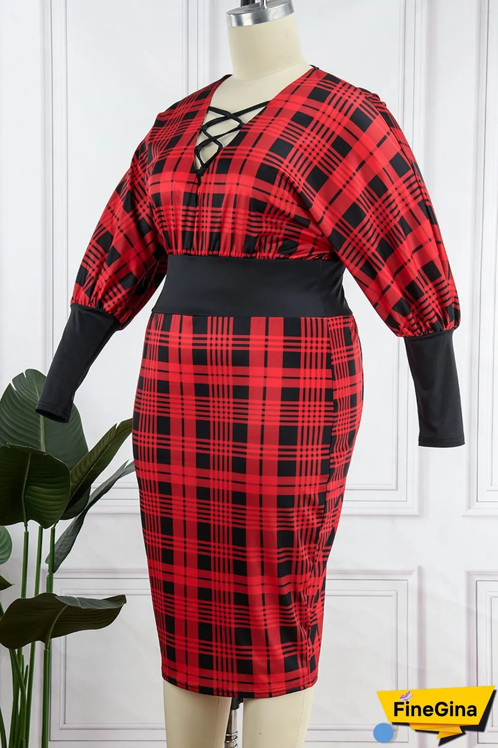 Apricot Sexy Casual Print Bandage Printing V Neck Wrapped Skirt Dresses