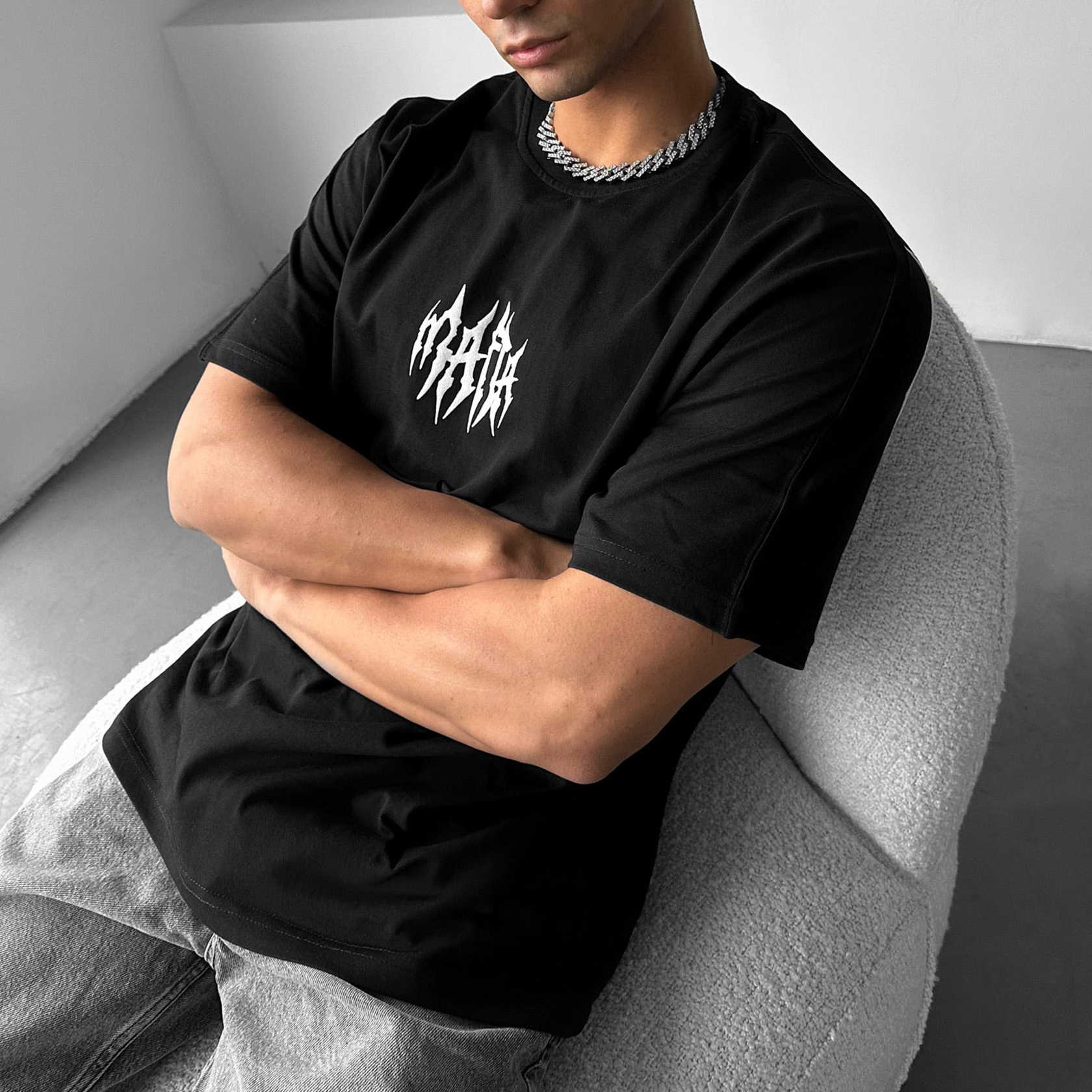 Oversized Mafia Tribal T-shirt