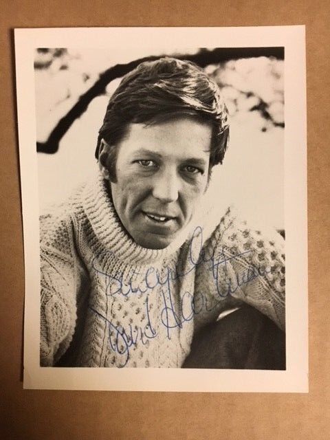 David Hartman Signed 4x5 Vintage Photo Poster painting with Auction House COA