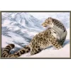 Alpine leopard | Full Round Diamond Painting Kits