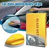 Car Glass Oil Film Remover Brush with Refill Liquid Auto Glass Cleaning Mouse