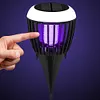 Solar Light Bug Zapper Waterproof Outdoor Mosquito Killer Solar Powered Fly Trap