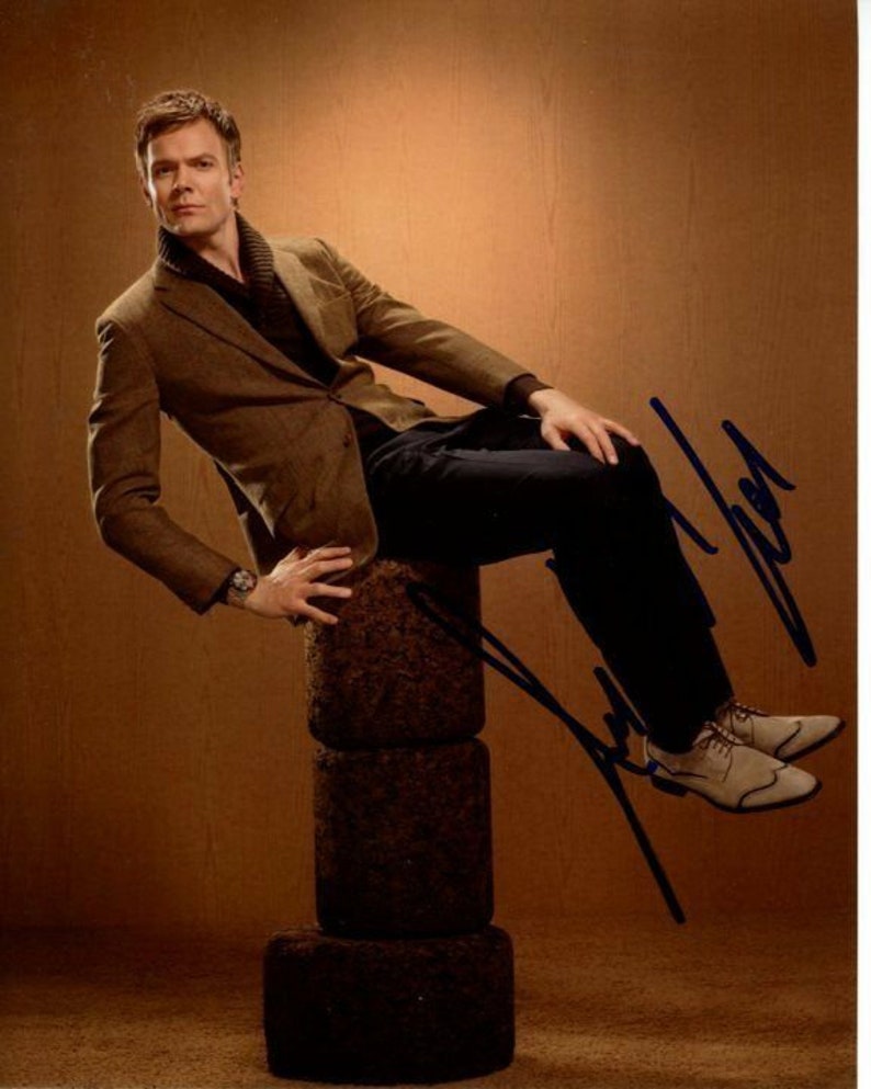 Joel mchale signed autographed Photo Poster painting