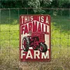 Ferme Farmall - Panneaux en &eacute;tain m&eacute;tallique(20*30cm/30*40cm) - Garage