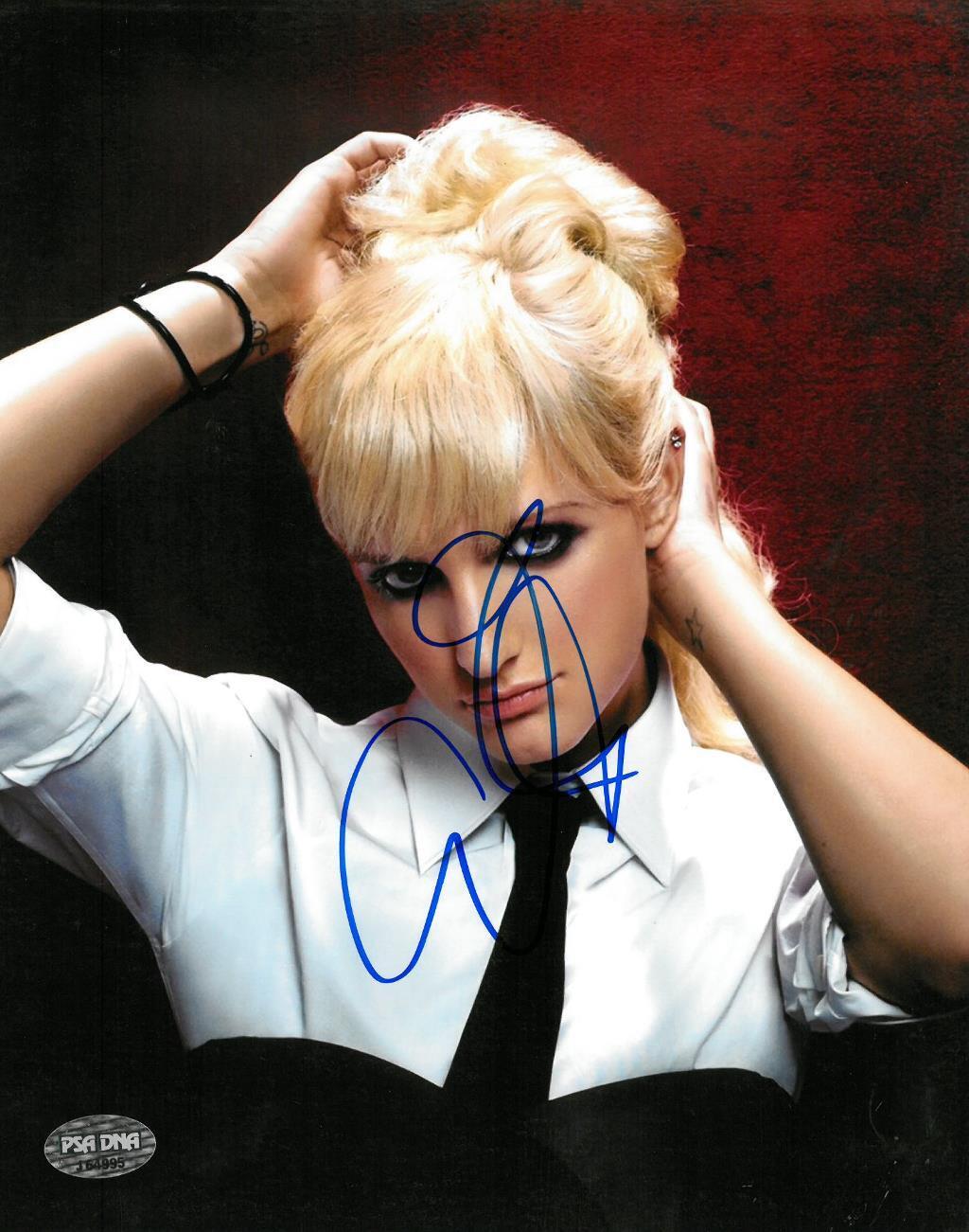 Ashlee Simpson Signed Authentic Autographed 8x10 Photo Poster painting PSA/DNA #J64995