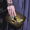 DIY Bee-Diamond Painting Hand Bag