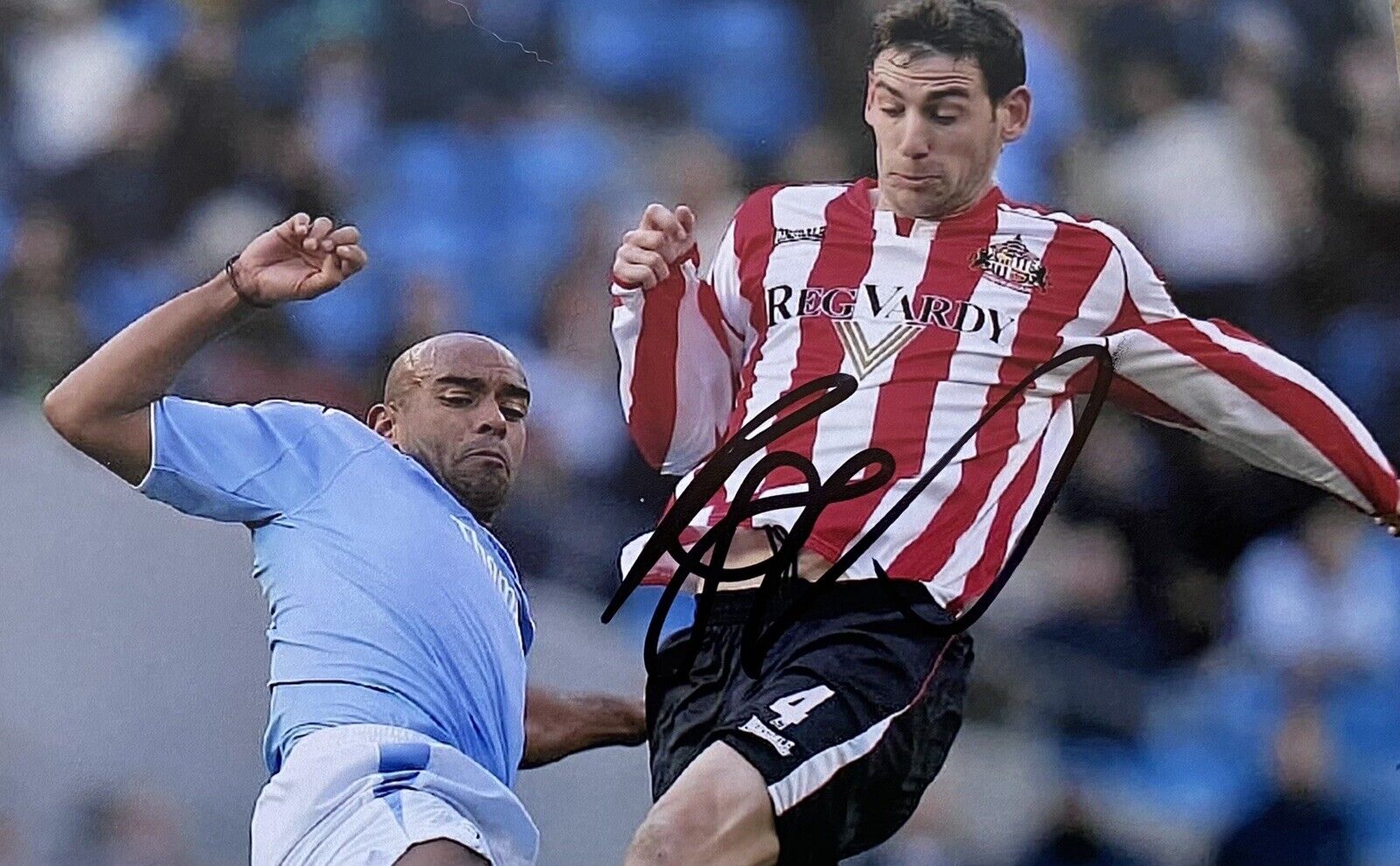 Rory Delap Genuine Hand Signed Sunderland 6X4 Photo Poster painting