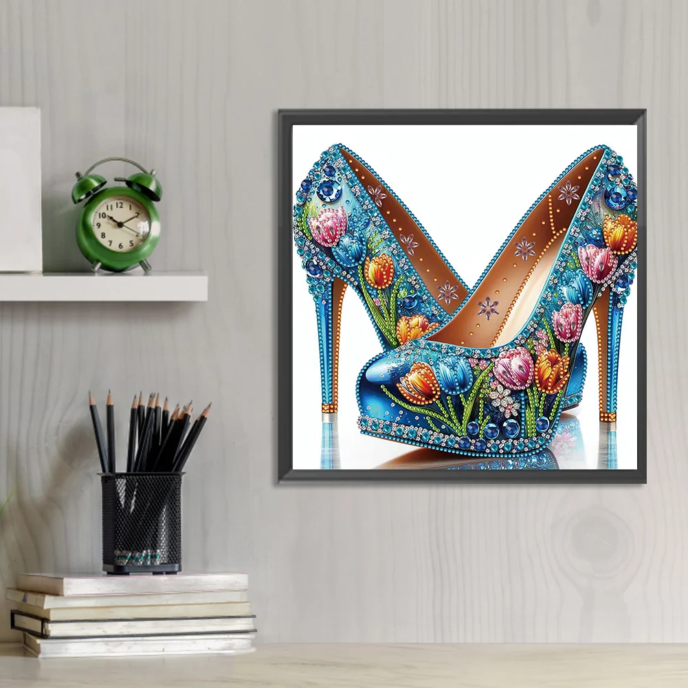 Diamond Painting - Partial Special Shaped Drill - High Heel(Canvas|30*30cm)