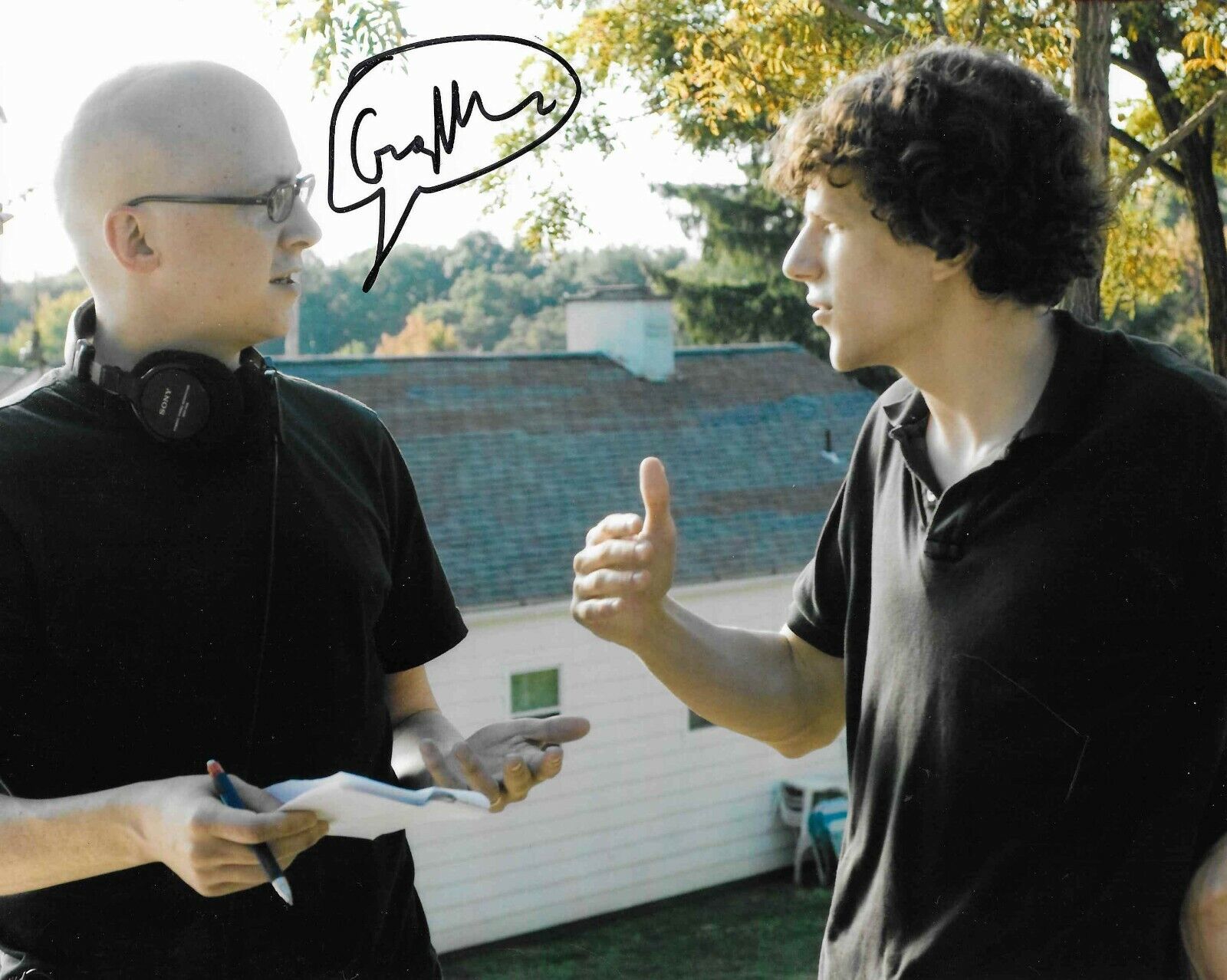 Greg Mottola autograph signed Photo Poster painting - Superbad Director