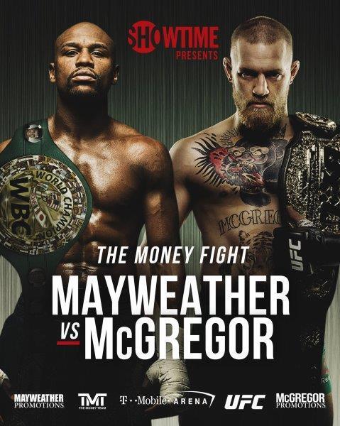 FLOYD MAYWEATHER vs CONOR MCGREGOR Boxing 8 x 10 Glossy Photo Poster painting Poster Man Cave