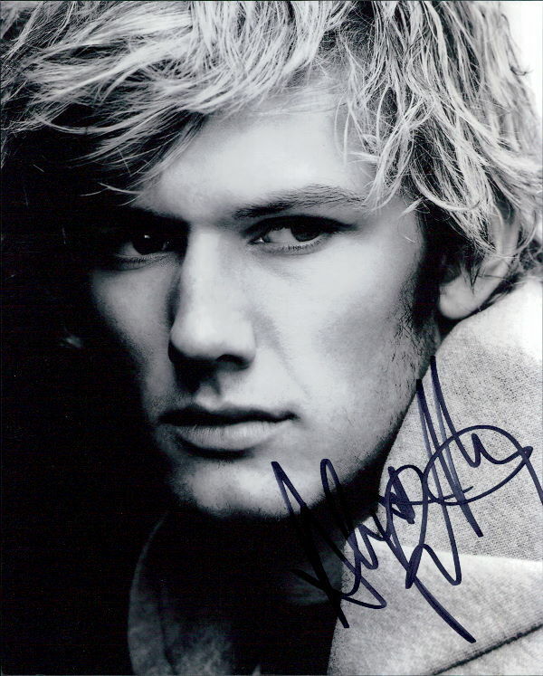 Alex Pettyfer in-person signed 8x10 Photo Poster painting