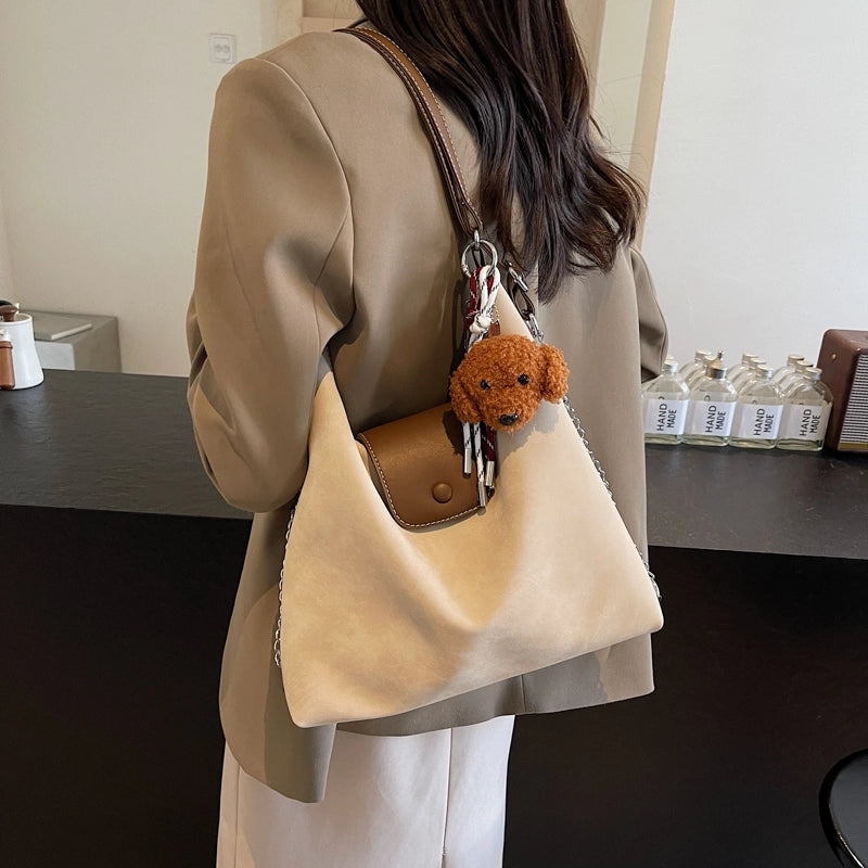 One Size Solid Color Casual Street Shopping Women’s Backpack