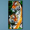 Diamond Painting - DIY Full Round Drill Tiger(85*45 CM)