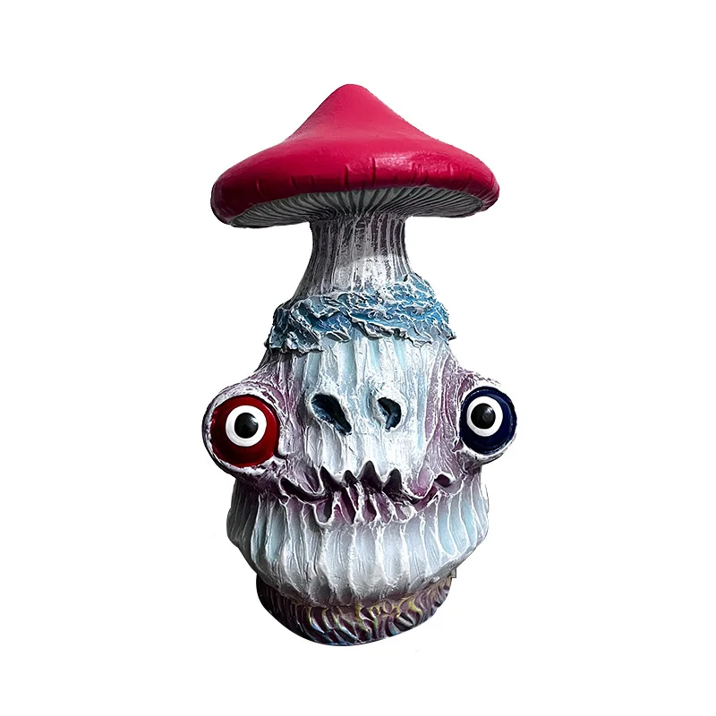 Halloween Decorations Horror Mushroom Resin Ornaments