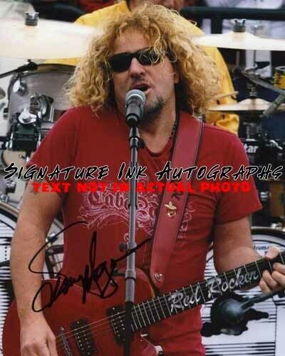 Sammy Hagar Autographed Signed 8x10 Photo Poster painting reprint