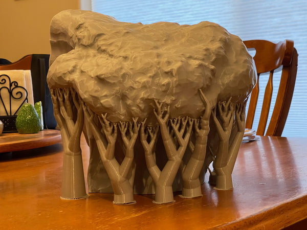 3D打印霸王龙骨架组件