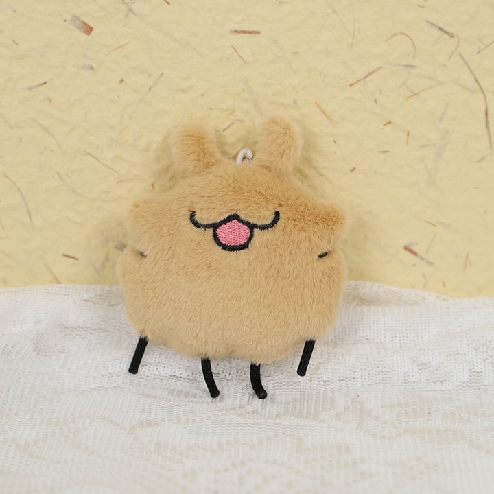Flea Dog Plush Keychain – Adorable Squeaky Companion from Silksong
