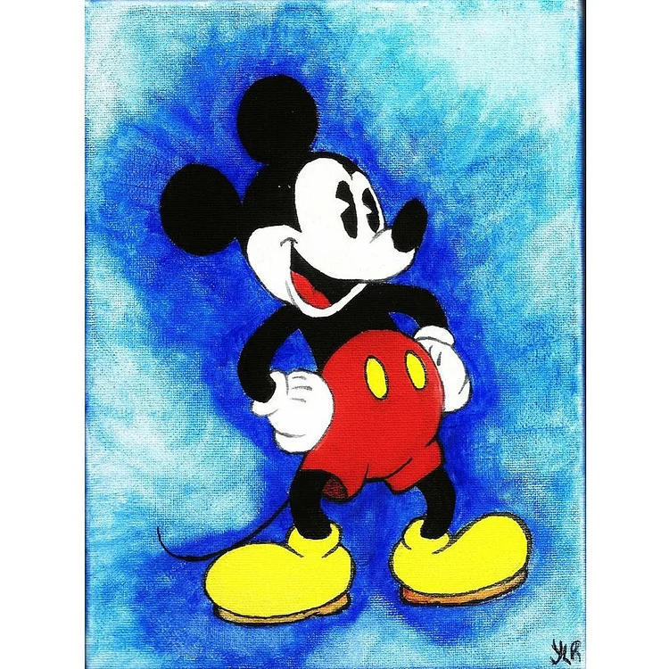 Mouse 30*40CM(Canvas)-Full Round Drill Diamond Painting gbfke