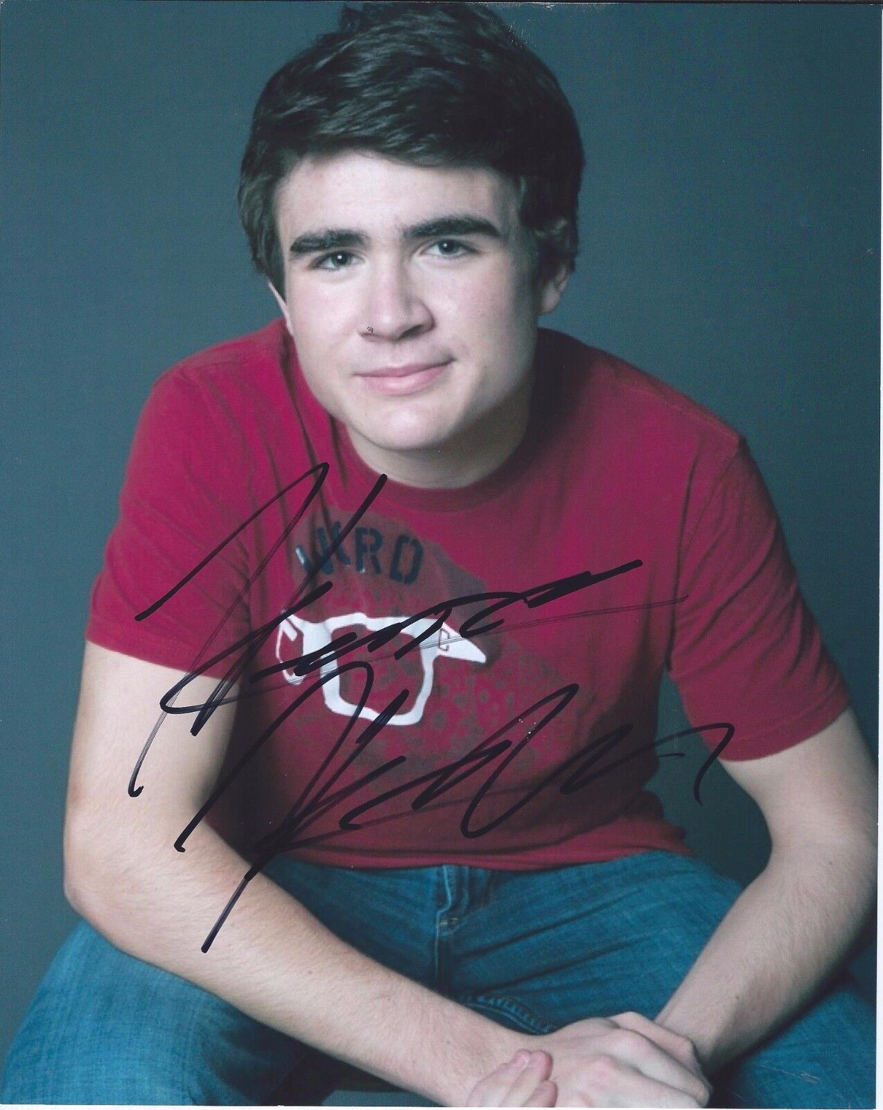 Harrison Holzer Signed Autographed 8x10 Photo Poster painting Child Actor COA