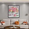 A Cluster Of Flowers-11CT Stamped Cross Stitch 70*80cm/27.56*31.5in (Big Size)