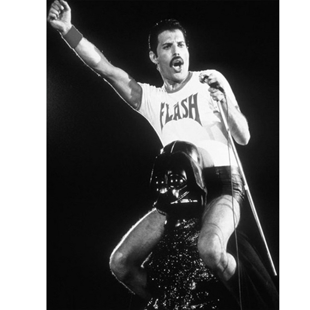 

Freddie Mercury - Round Drill Diamond Painting - 30*40CM, 501 Original