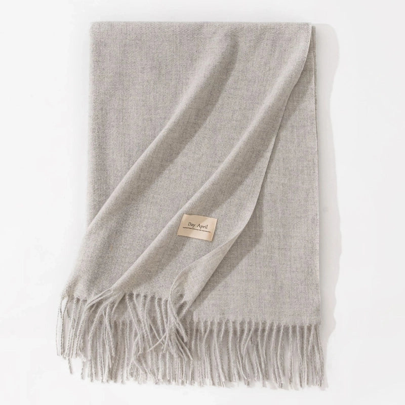Scarf Winter Warm Windproof Shawl Women’s High-end Korean Style Women’s Cashmere Scarf