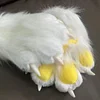 Cat Paw Fluffy Gloves With Squeaky Sound Furry Love Cosplay Prop Girls Gift Idea