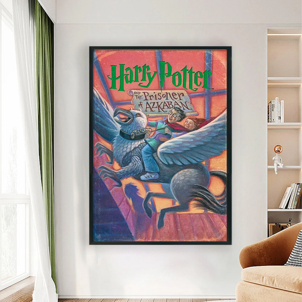 11CT Full Stamped Cross Stitch - Harry Potter Poster3(Canvas|50*70CM)