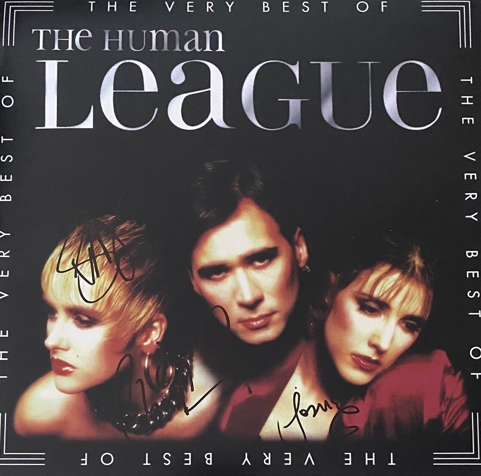 Phil Oakley, Joanne & Susan Genuine Signed 12x12 The Human League Photo Poster painting 2