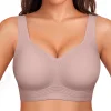 Full coverage wireless bra