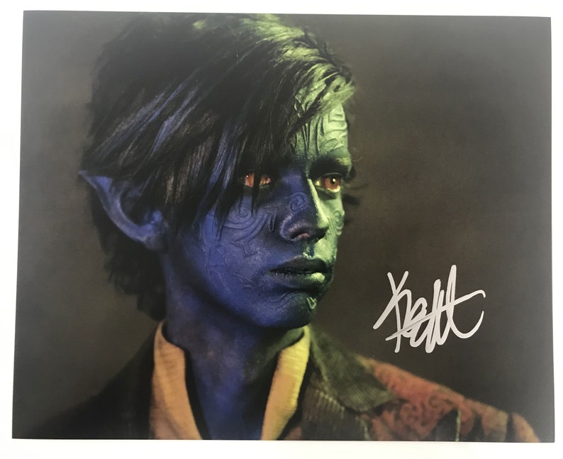 Kodi Smit-McPhee Signed Autographed The X-Men