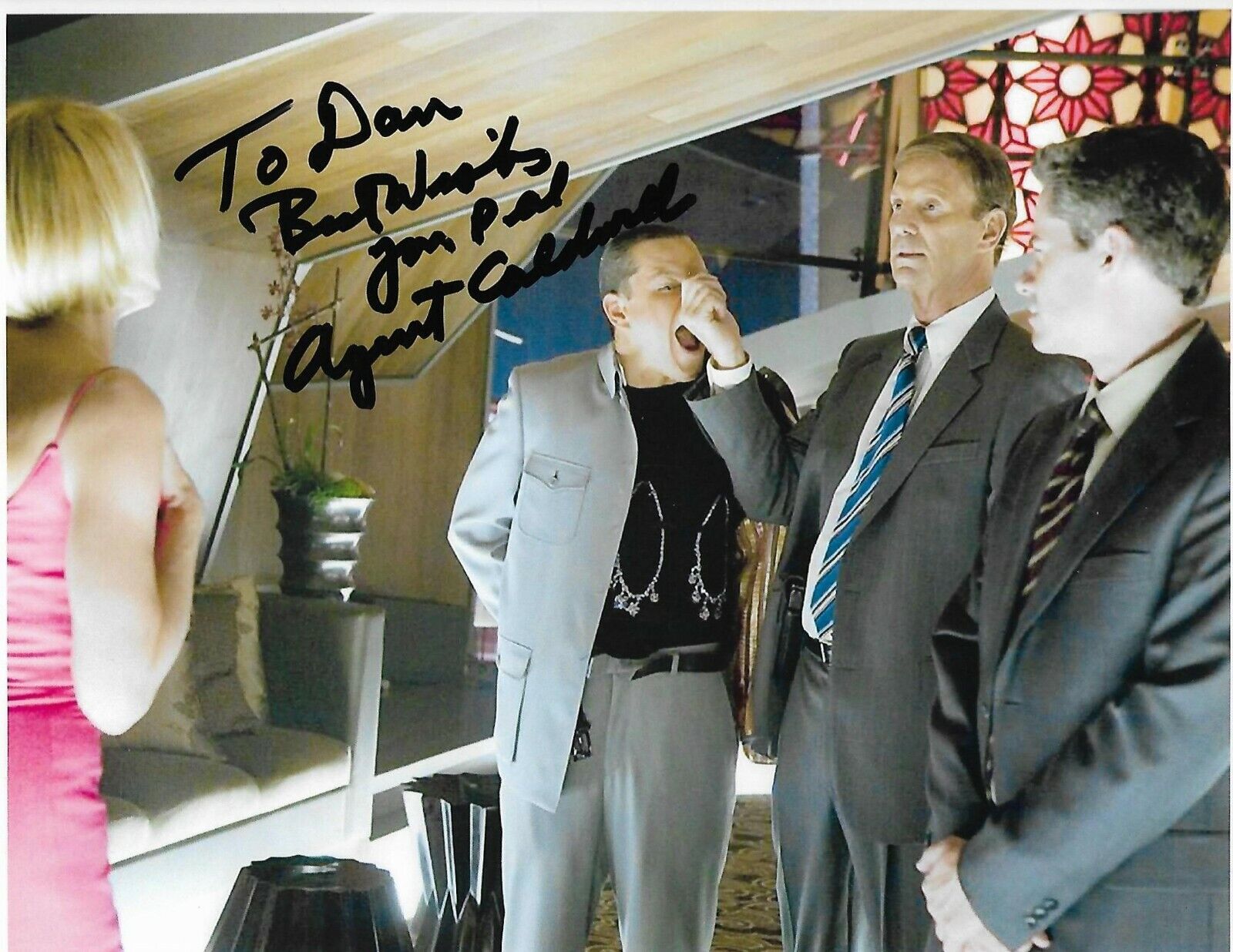 Bob Einstein Agent Caldwell Signed Photo Poster painting Oceans Thirteen 13 Super Dave