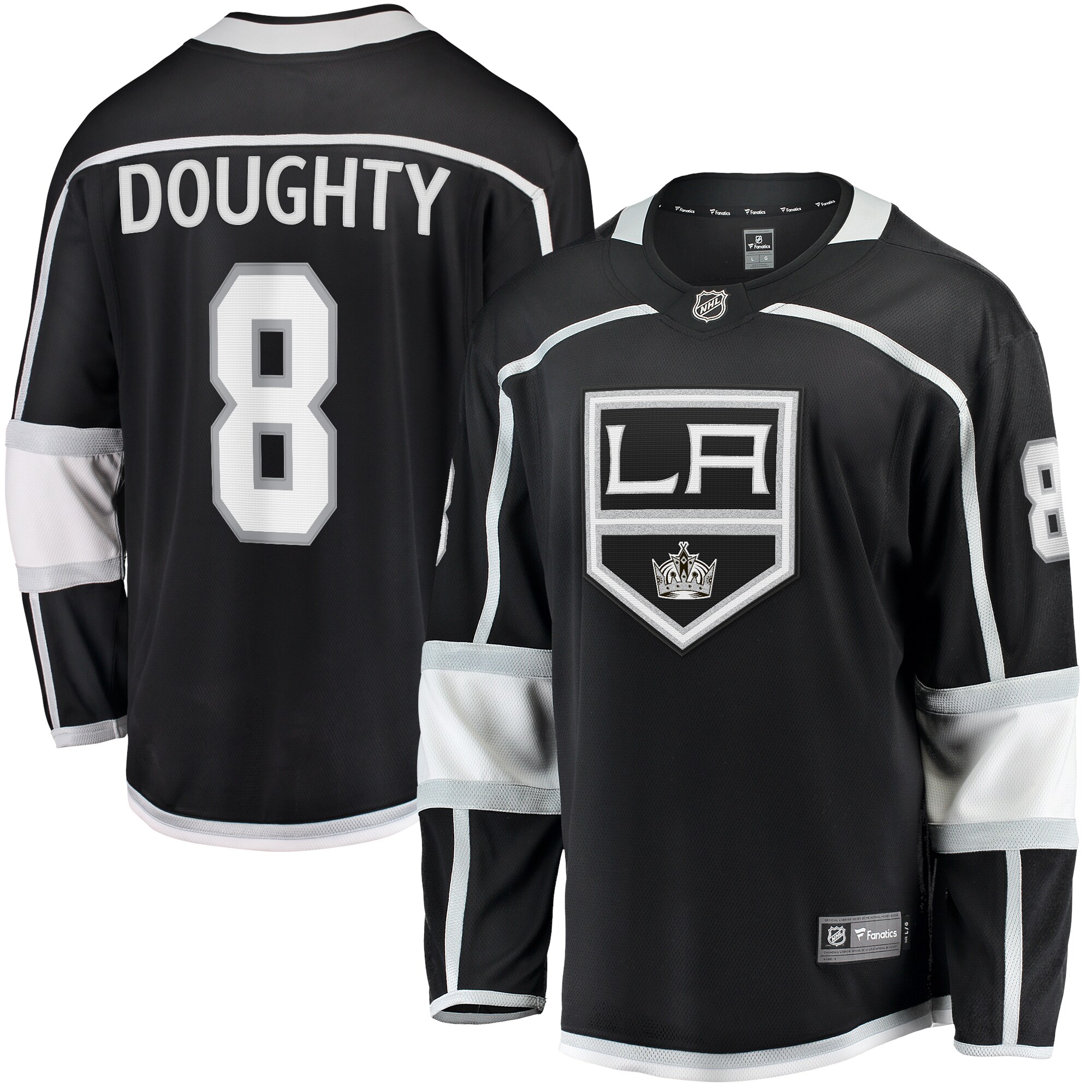 Drew Doughty Los Angeles Kings Fanatics Home Breakaway Jersey – Black mysite