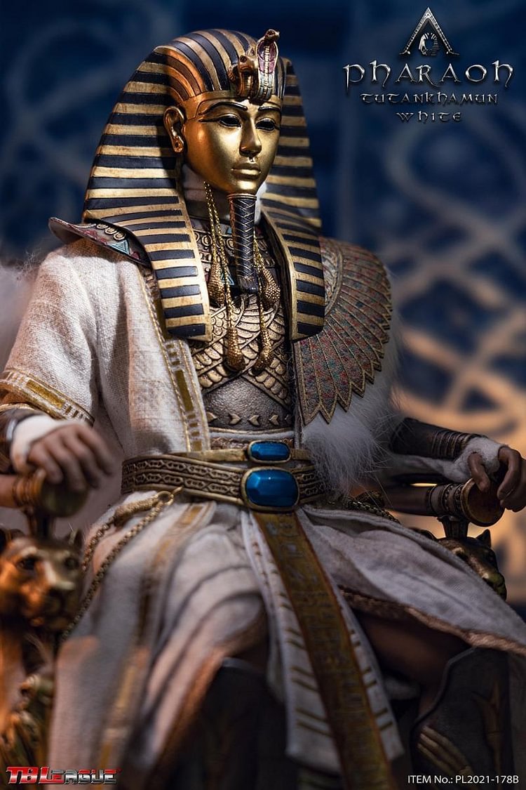 In-stock 1/6 TBLeague PL2021-178B Pharaoh Tutankhamun White Ver. 12'' Figure-shopify