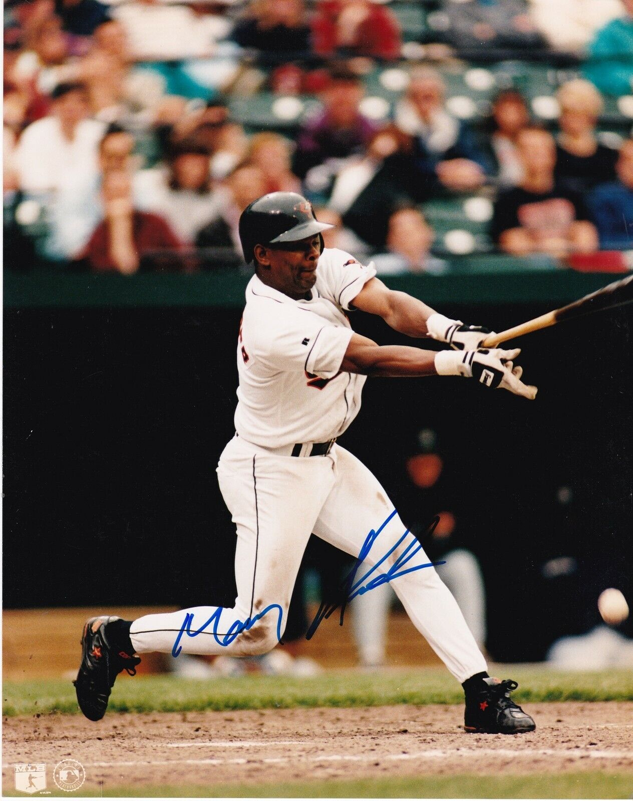 MANNY ALEXANDER BALTIMORE ORIOLES ACTION SIGNED 8x10